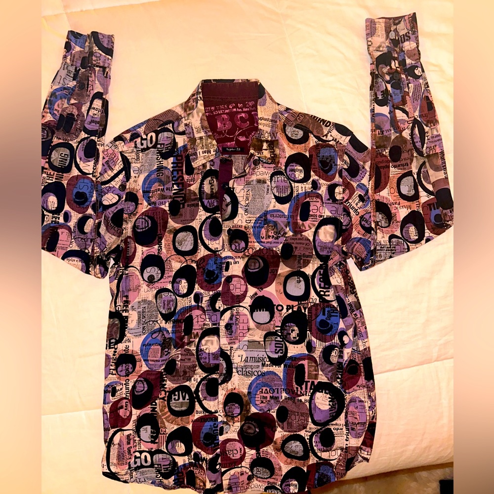Desigual Shirt Button Up-Size M